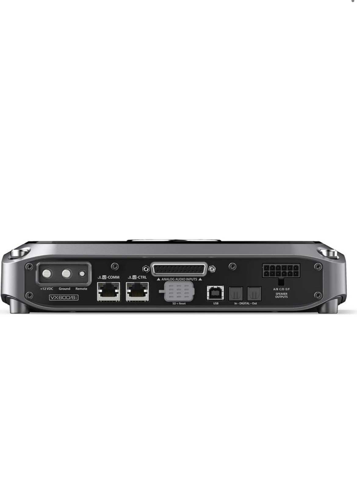 JL Audio VX600/6i
6-channel car amplifier with digital signal processing — 75 watts RMS x 6 - Image 9